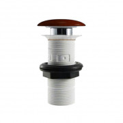 Донный клапан для раковины ArtCeram с керамической накладкой коричневый ACA038 39;00
