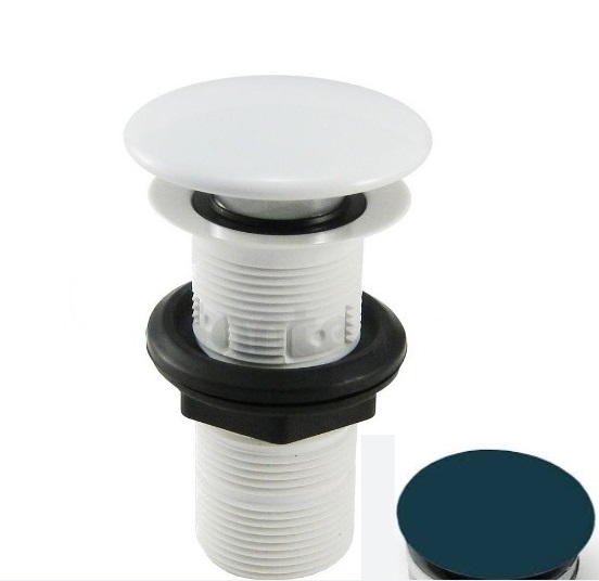 Донний клапан для раковини ArtCeram з керамічною накладкою синьо-зелений ACA038 42;00