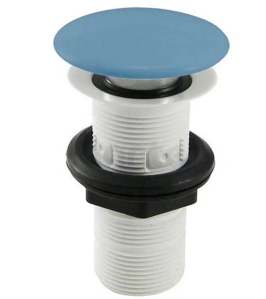 Донний клапан для раковини ArtCeram із керамічною накладкою синій ACA038 38;00
