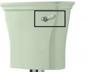 Керамическая ручка для смывной системы бачка Artceram Civitas светло-зеленый ACA063 35