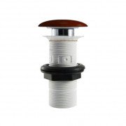 Донный клапан для раковины ArtCeram с керамической накладкой коричневый ACA038 39;00