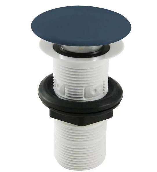 Донний клапан для раковини ArtCeram із керамічною накладкою темно-синій ACA038 36;00