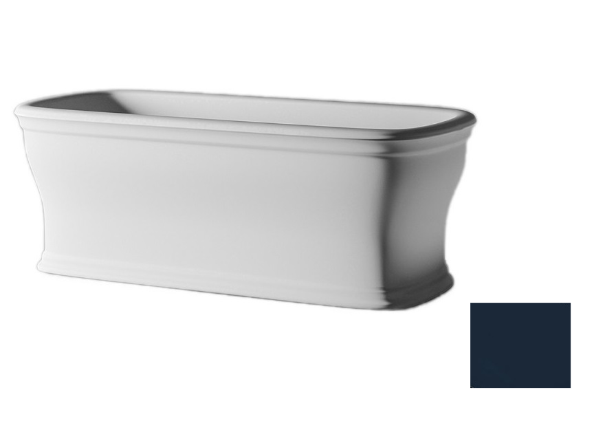 Ванна Artceram Neo 180x85 см штучний камінь LivingTec® темно-синій ACW003 36