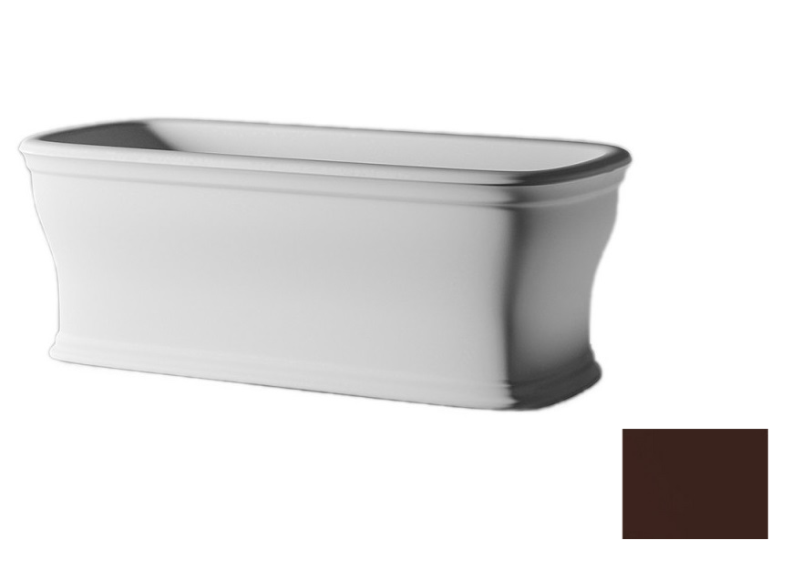 Ванна Artceram Neo 180x85 см искусственный камень LivingTec® коричневый ACW003 39