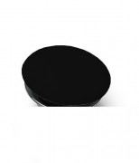 Керамическая накладка для донного клапана Artceram черный матовый ACA069 17;00