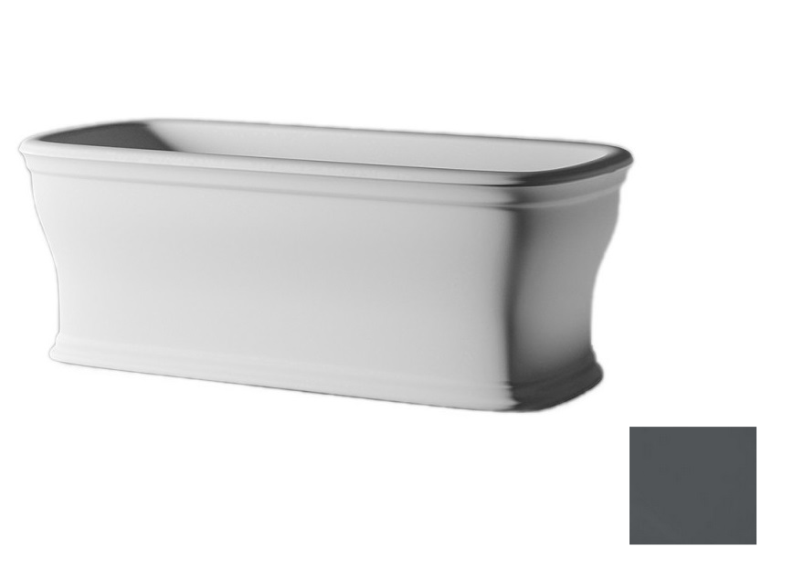 Ванна Artceram Neo 180x85 см штучний камінь LivingTec® сіро-синій ACW003 37