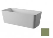 Ванна Artceram Square 180x80 см искусственный камень LivingTec® зеленый шалфей ACW004 44