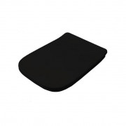 Сиденье с крышкой для унитаза ArtCeram A16 SoftClose дюропласт черный матовый ASA001 17;71