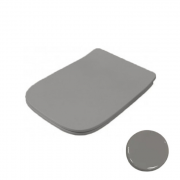 Сидіння з кришкою для унітазу ArtCeram A16 SoftClose сірий дюропласт ASA001 34;71