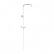 Штанга для душу Tres Over-wall 106 см матовий латунь білий 03463501BM