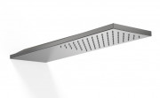 Верхний душ со стены Tres 160х550 мм нержавеющая сталь металлик черный 29990303KM