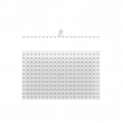 Лейка для верхнего душа Tres 400х250 мм нержавеющая сталь матовый белый 134315008BM