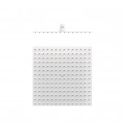 Лейка для верхнего душа Tres 300х300 мм нержавеющая сталь матовый белый 134315012BM