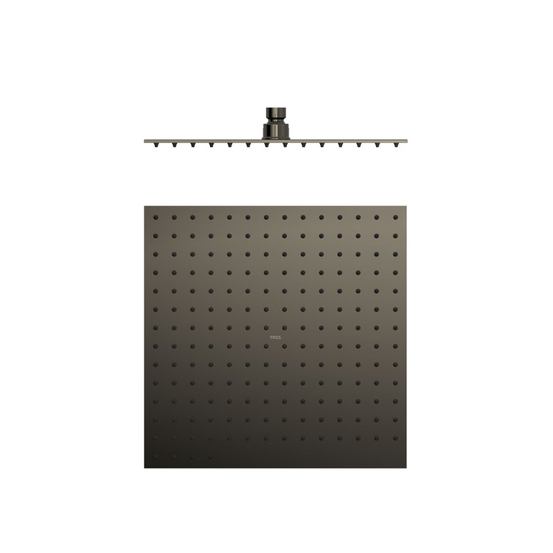 Лейка для верхнего душа Tres 300х300 мм нержавеющая сталь металлик черный 134315012KM