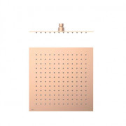 Лейка для верхнего душа Tres 300х300 мм нержавеющая сталь матовое розовое золото 134315012OPM