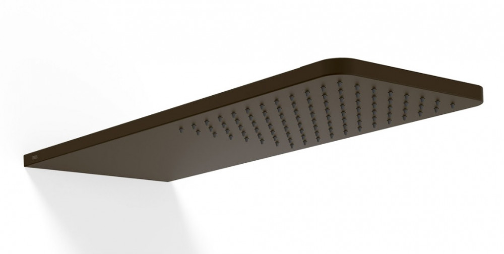 Верхній душ із стіни Tres 210х550 мм нержавіюча сталь чорна бронза 29990307KMB