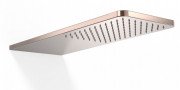 Верхний душ со стены Tres 210х550 мм нержавеющая сталь розовое золото 29990307OP