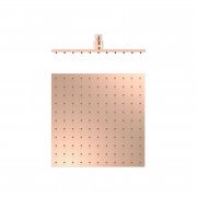 Лейка для верхнего душа Tres 300х300 мм латунь розовое золото 13413830OP