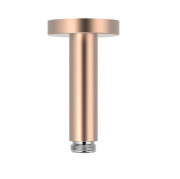 Душовий кронштейн стельовий Tres 100 мм матове рожеве золото 13452102OPM