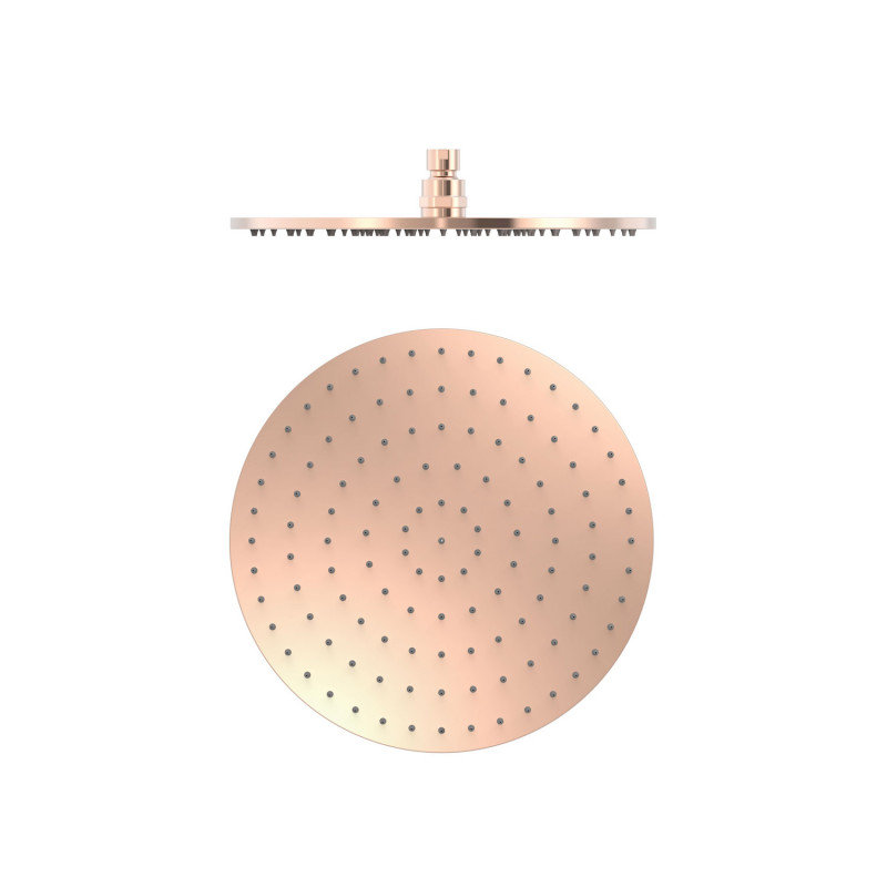 Лейка для верхнего душа Tres Ø 300 мм латунь розовое золото 13413730OP