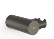 Тримач для ручного душу Tres регульований латунь металік чорний 06183901KM