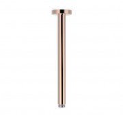 Душовий кронштейн стельовий Tres 280 мм рожеве золото 13462102OP
