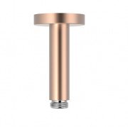 Душовий кронштейн стельовий Tres 100 мм матове рожеве золото 13452102OPM