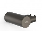 Тримач для ручного душу Tres регульований латунь металік чорний 06183901KM