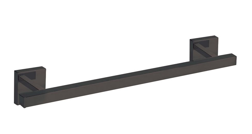 Тримач для рушників Tres 400 мм металік чорний 10723601KM