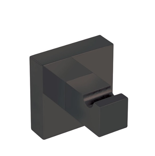 Гачок для ванної Tres Cuadro-Tres одинарний металік чорний 10723620KM