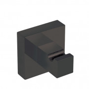 Крючок для ванной Tres Cuadro-Tres одинарный металлик черный 10723620KM