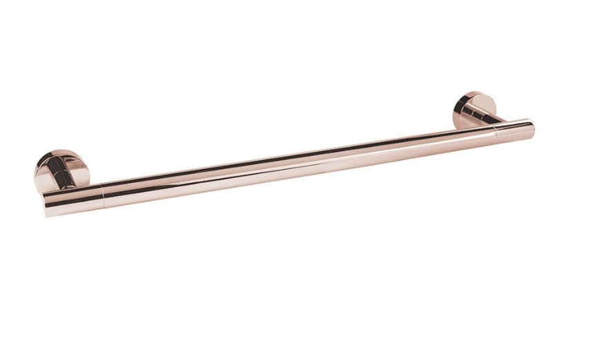 Держатель для полотенец Tres 480 мм розовое золото 16123601OP