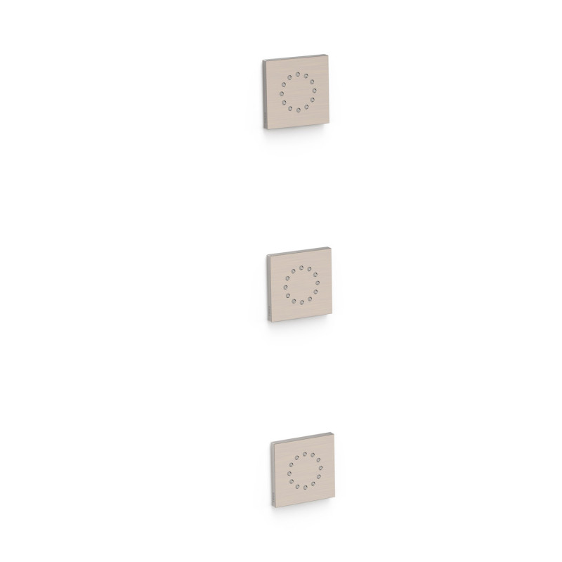 3 скрытых гидромассажных форсунки Tres сталь 13451501AC