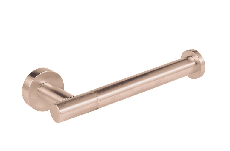 Держатель для туалетной бумаги Tres без крышки матовое розовое золото 16123606OPM