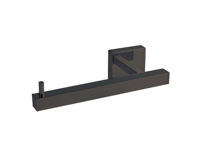 Тримач для туалетного паперу Tres без кришки металік чорний 10723606KM