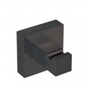 Крючок для ванной Tres Cuadro-Tres одинарный металлик черный 10723620KM