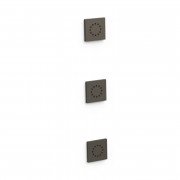 3 скрытых гидромассажных форсунки Tres металлик черный 13451501KM