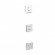 3 скрытых гидромассажных форсунки Tres хром 13451501