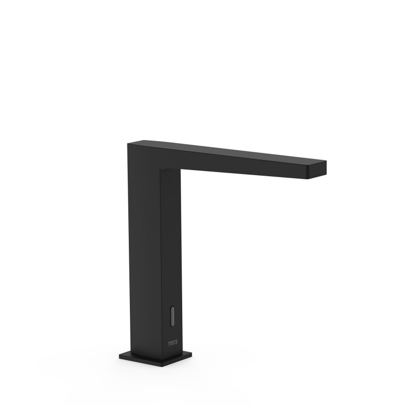 Кран для раковини Tres Slim-Tres електронний на воду матовий чорний 20261310NM