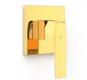 Смеситель для душа Tres Slim-Tres встраиваемый 1 потребитель золото 20227810OR