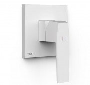 Смеситель для душа Tres Slim-Tres встраиваемый 1 потребитель матовый белый 20227810BM