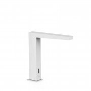 Кран для раковины Tres Slim-Tres электронный на одну воду матовый белый 20261310BM
