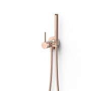 Гигиенический душ со смесителем скрытого монтажа Tres Study розовое золото 134123OP