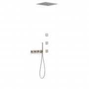 Душевая система скрытого монтажа Tres B-system с термостатом сталь 30725406AC