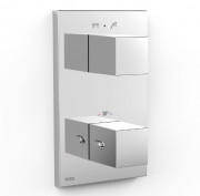 Змішувач для душу Tres Therm-Box вбудований 2 споживача хром 00625001