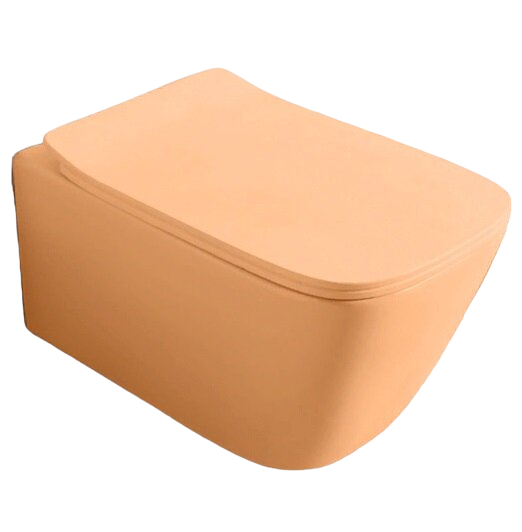 Унитаз подвесной ArtCeram A16 безободковый 36х52,5 см керамика оранжевый ASV003 13;00