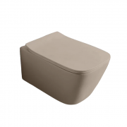 Унитаз подвесной ArtCeram A16 безободковый 36х52,5 см керамика бежевый ASV003 41;00