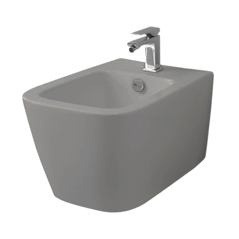 Биде подвесное ArtCeram A16 36х52,5 см керамика серый ASB001 15;00