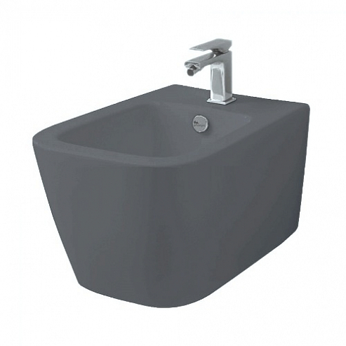 Біде підвісне ArtCeram A16 36х52,5 см кераміка сіро-синій ASB001 37;00