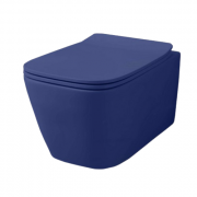 Унітаз підвісний ArtCeram A16 безободковий 36х52,5 см кераміка синій ASV003 16;00